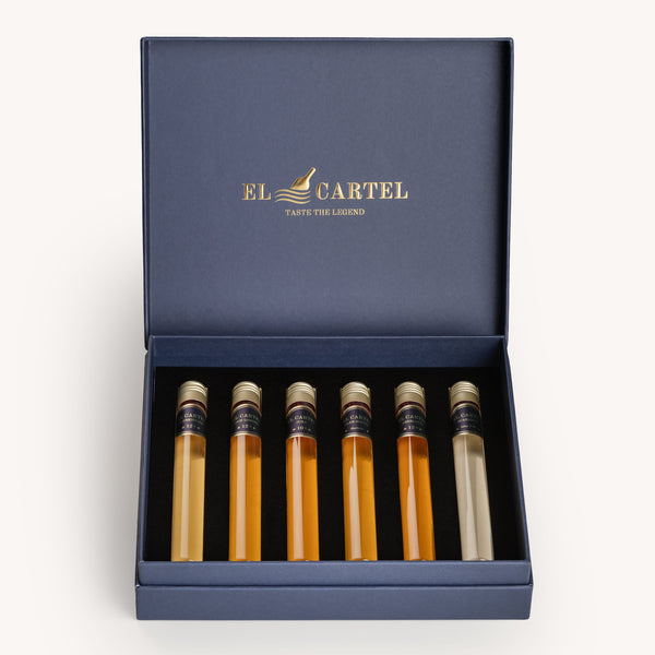 El Cartel Whisky Tasting Gift Set 6 tubes