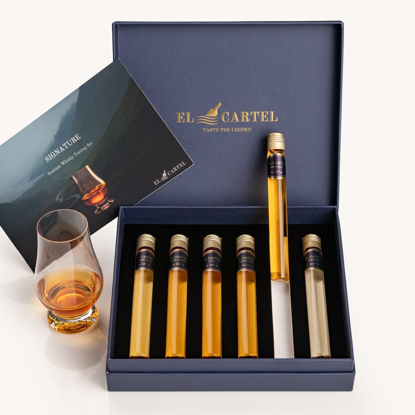 El Cartel Whisky Tasting Gift Set 6 tubes