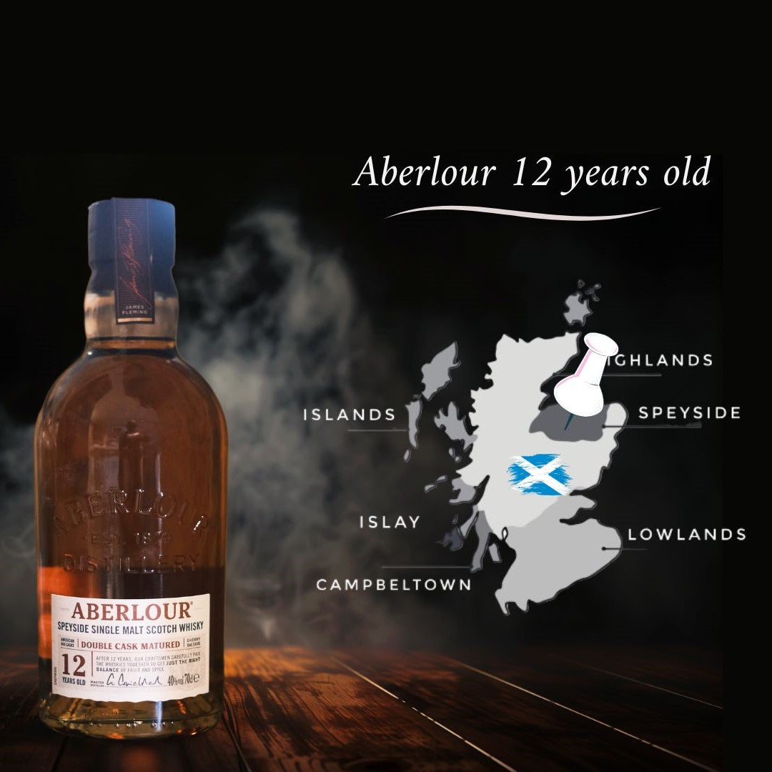 Illustration - Whisky Aberlour 12 years 