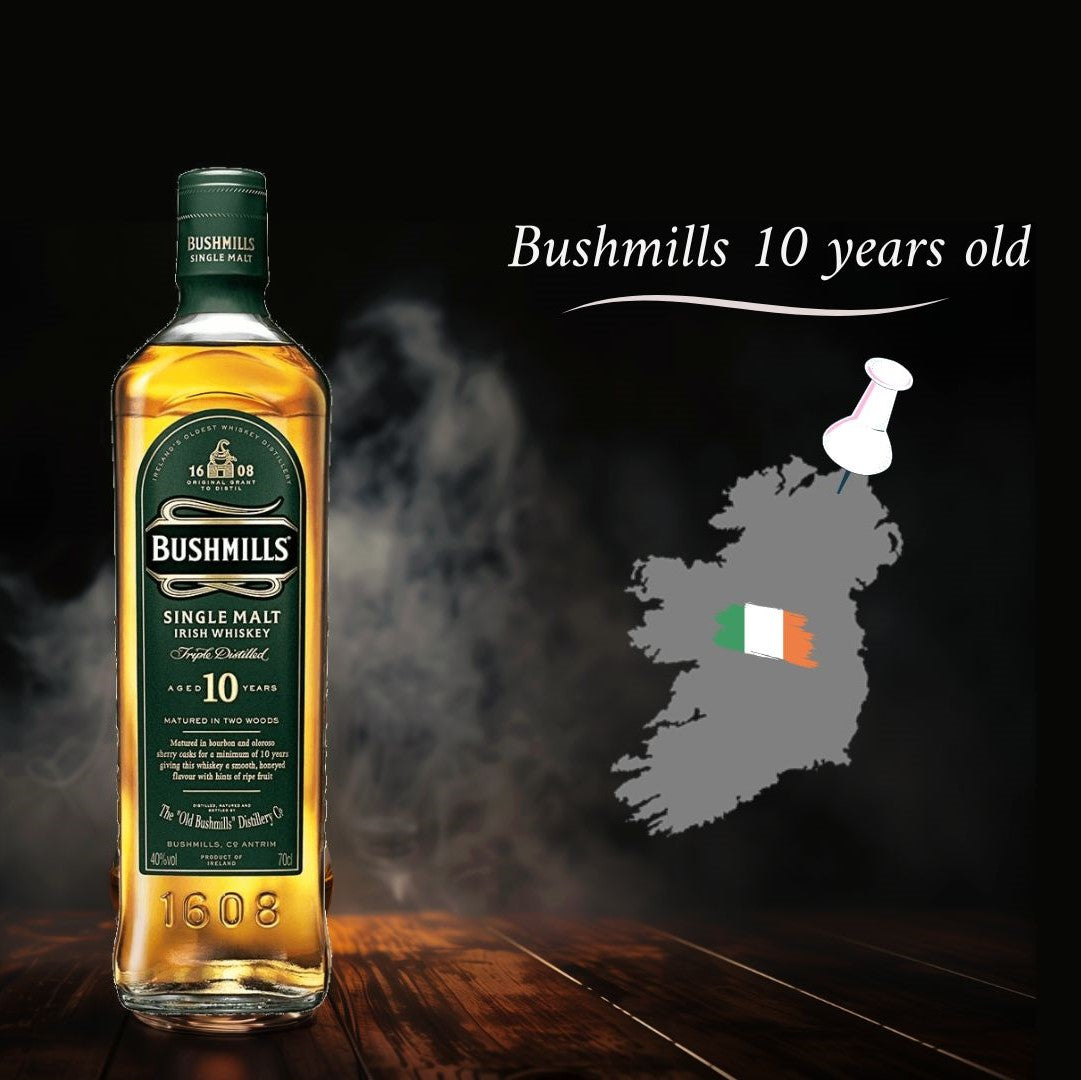 Illustration - Whisky Bushmills 10 years 