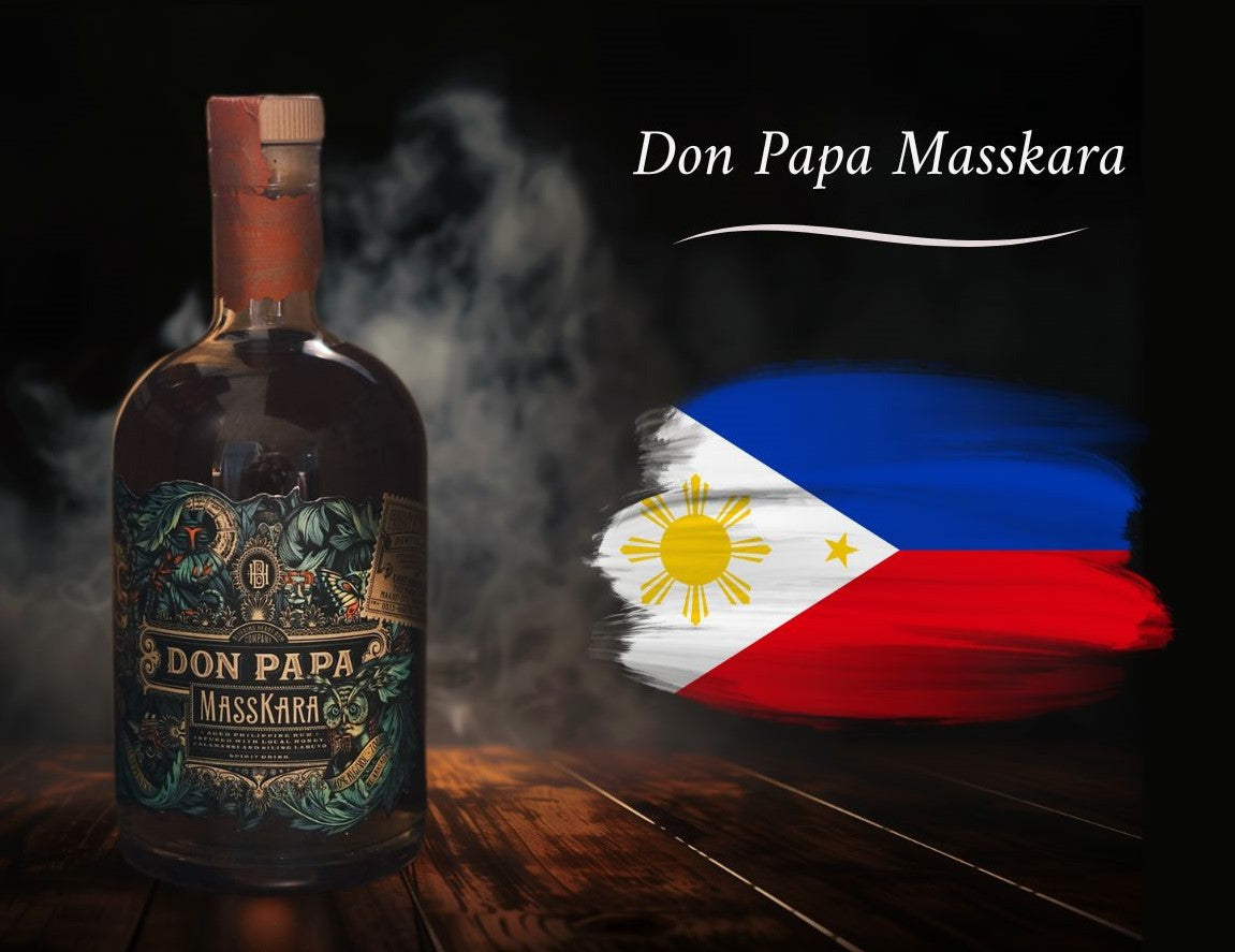 Illustration Rum Don Papa Masskara