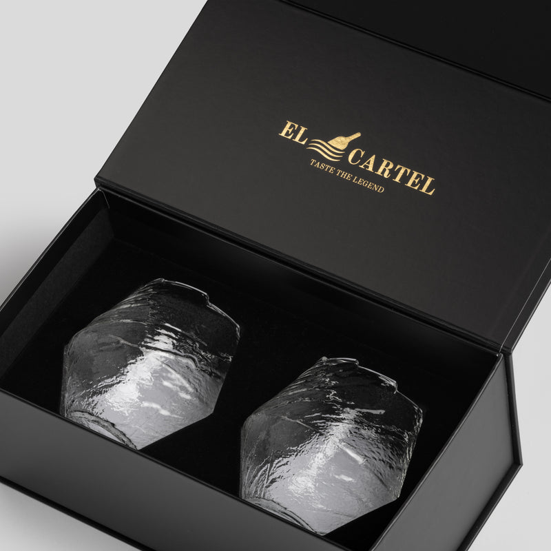 Sakura Japanese Crystal Whisky Glasses