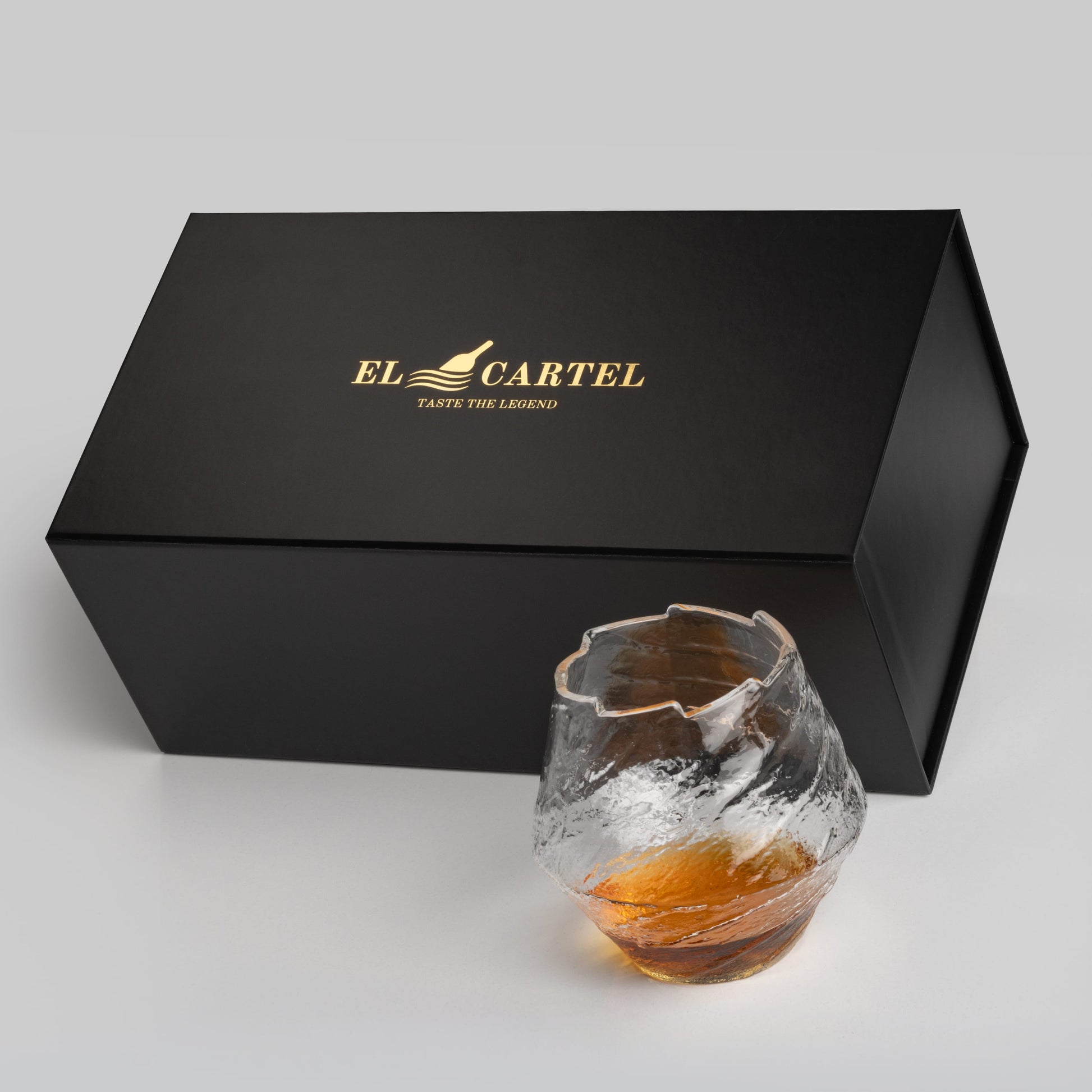 El Cartel  Sakura Japanese Crystal Whisky Glasses