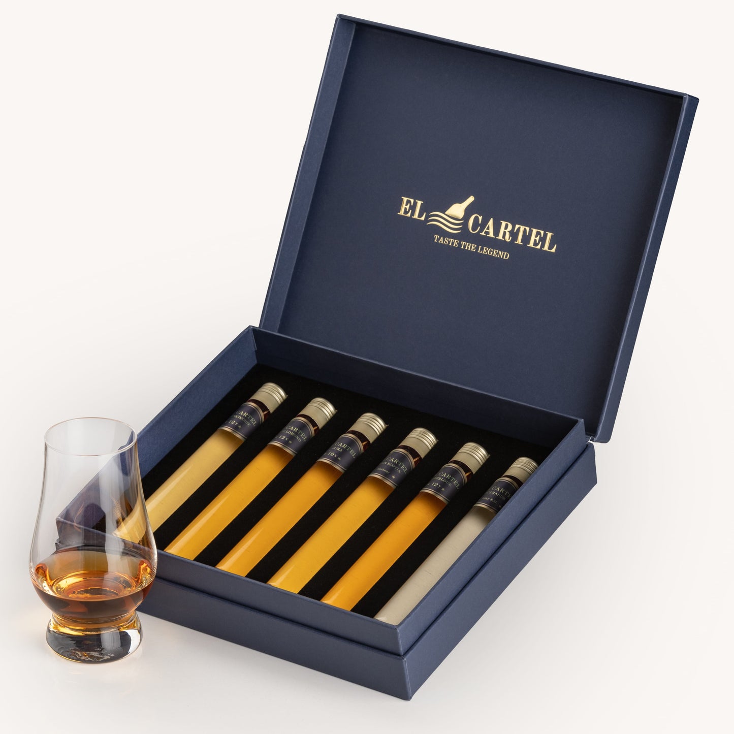 El Cartel  Whisky Tasting Gift Set 6 tubes