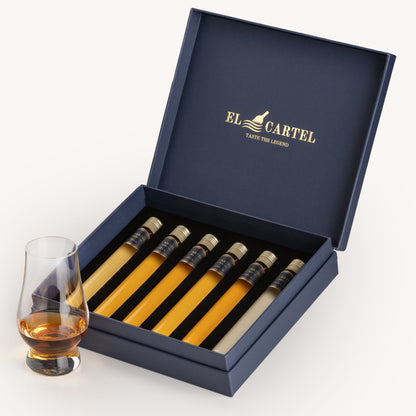 El Cartel  Whisky Tasting Gift Set 6 tubes