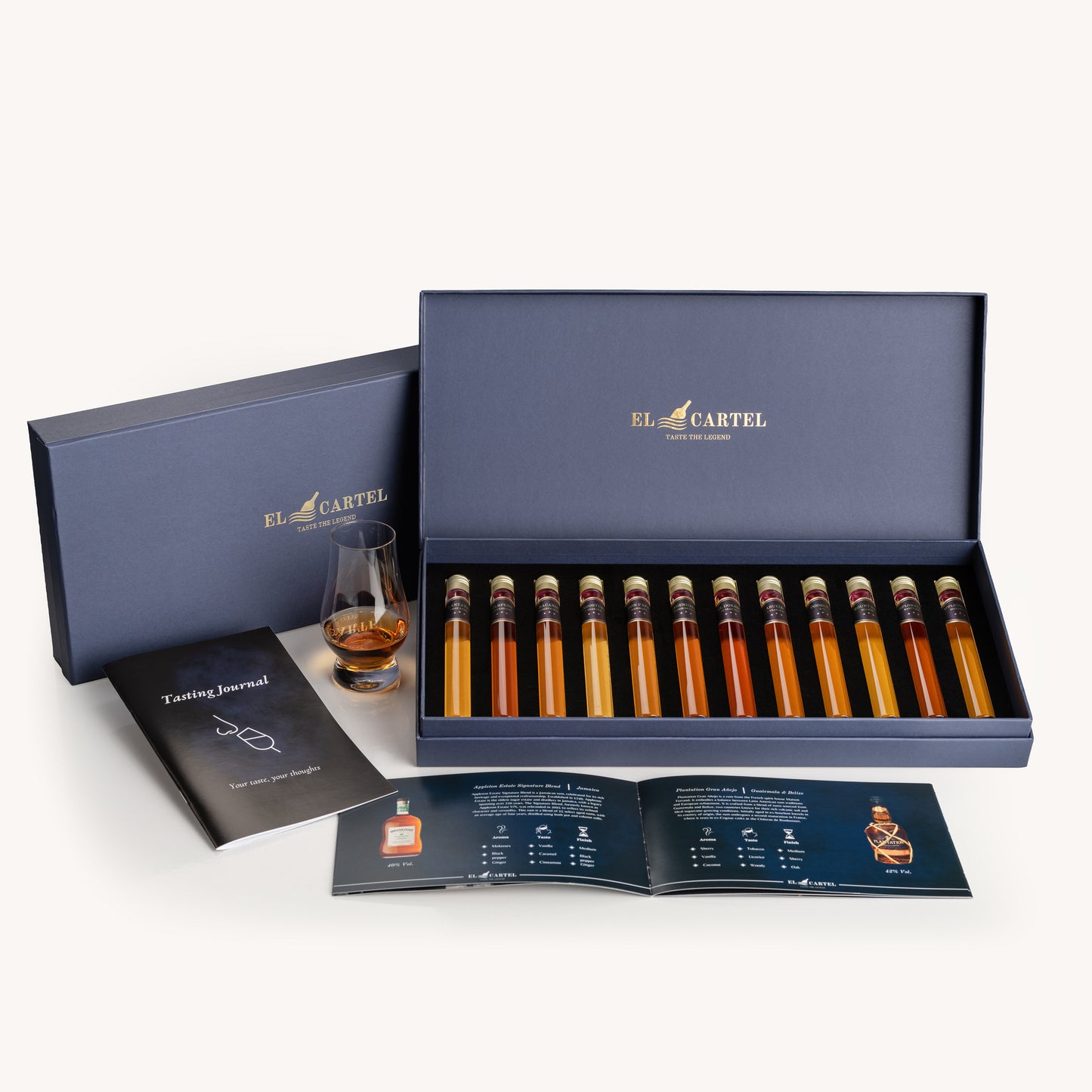 Caja de Regalo de Degustación de Ron